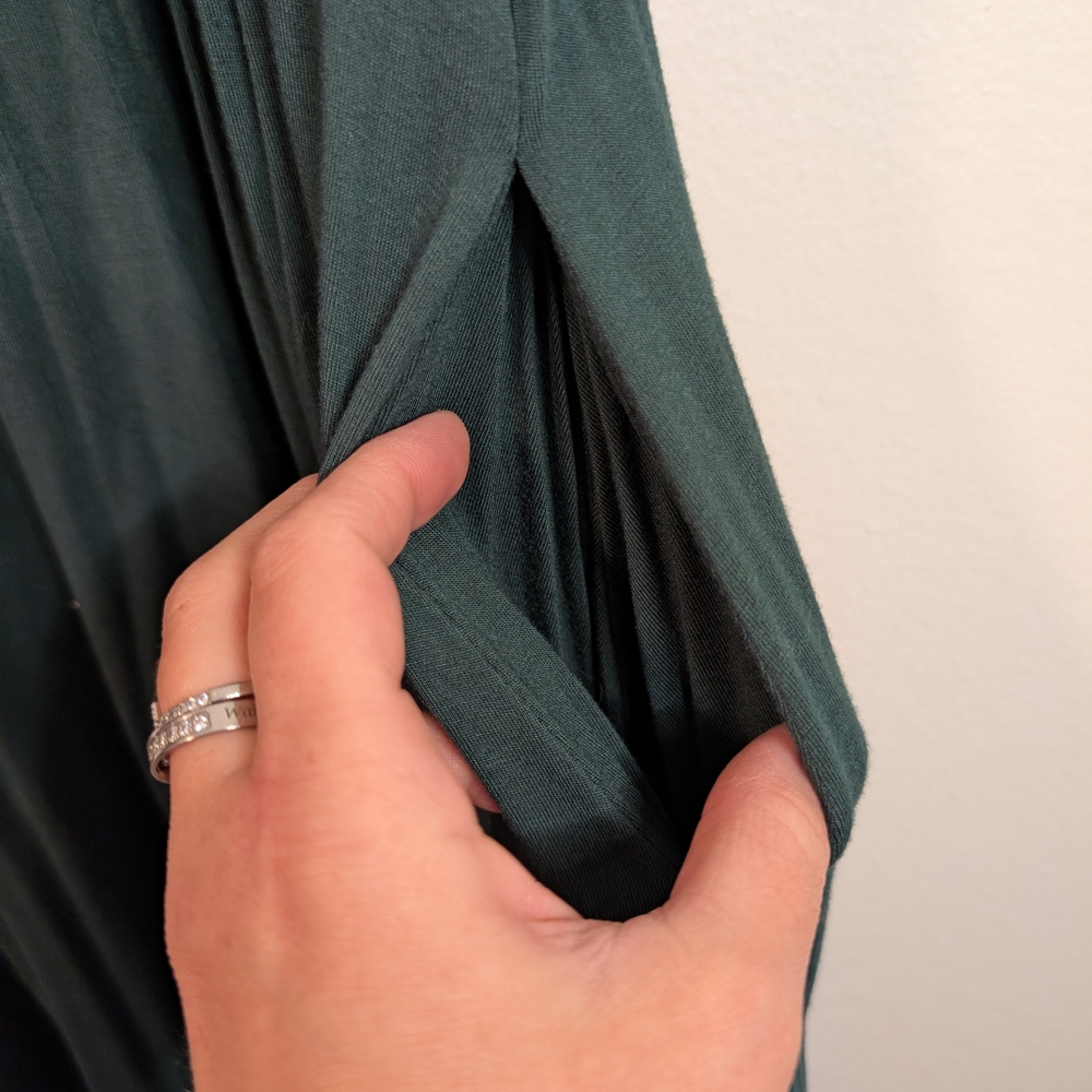 Green Women's Dress - Picture 3 of 6